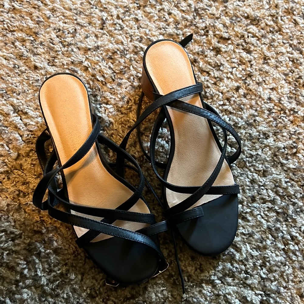 Anthropologie Summer Wrap Sandals